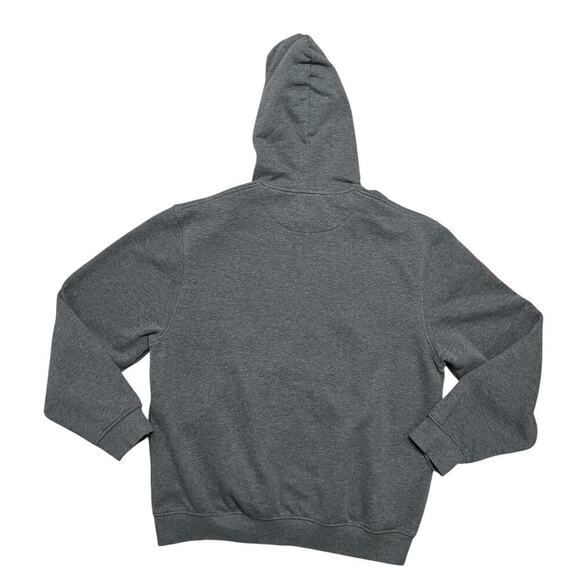 Vintage RARE 2000’s NIKE Gray Small Embroidered Swoosh Logo Pullover Sweater - M - Picture 2 of 5